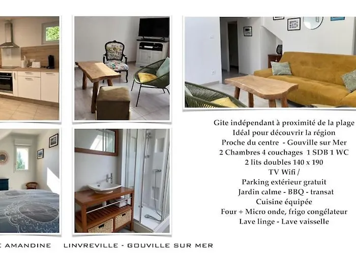 Holiday home Amandine Gouville-sur-Mer